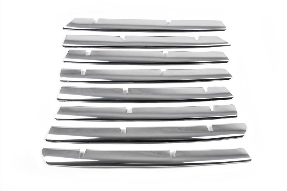 Volkswagen LT 1995-2006 Chrom Kühlergrill Abdeckungen (8 Stk, Edelstahl) Carmos - Türkischer Edelstahl Foto 3