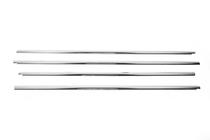 Volkswagen Passat B6 2006-2012 Fensterleisten unten Edelstahl (4 Stk.) Carmos - Türkischer Edelstahl Foto 2