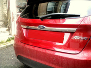 Ford Fiesta 2008-2017 Chromleiste über dem Kennzeichen (Edelstahl) OmsaLine - Italienischer Edelstahl Foto 1