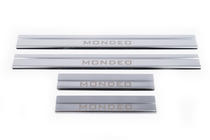 Ford Mondeo 2000-2007 Einstiegsleisten Carmos (4 Stk, Edelstahl) Foto 2