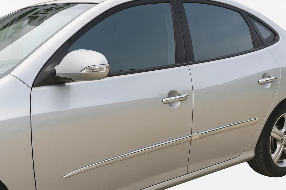 Hyundai Elantra (HD) 2006-2011 Chrom Türgriffblenden (4 Stk., Edelstahl) Foto 1