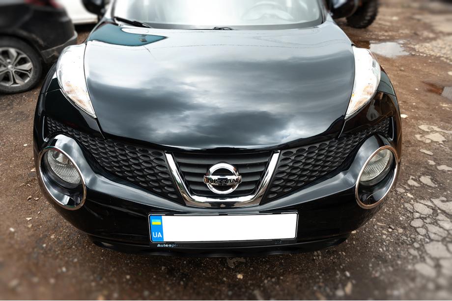 Nissan Juke 2010-2019 Chrom Scheinwerfer Abdeckungen vorne (2 Stk., Edelstahl) 2010-2014, Carmos - Türkischer Stahl Foto 3