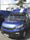 Iveco Daily 2014- Frontscheibenblende V1 (schwarz glanz, 5mm) Foto 5