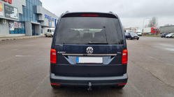 Volkswagen Caddy 2015-2020 Chromleiste über dem Kennzeichen (1-türig, Edelstahl) Foto 1