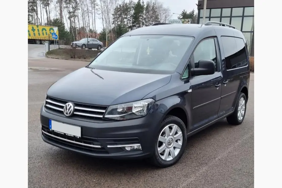 Volkswagen Caddy 2015-2020 Chrom Kühlergrill Blenden (2 Stk., Edelstahl) Foto 4