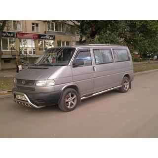 Seitliche Rohre (2 Stk., Edelstahl) Volkswagen T4 Caravelle/Multivan 1990–2003 Foto 2