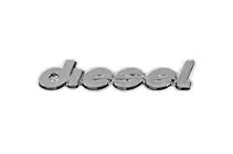 Audi 80/90 1987-1996 Schriftzug Diesel selbstklebend Foto 1