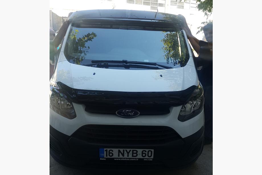 Ford Custom 2013-2022 Sonnenblende für Frontscheibe (mit Halterungen) Foto 3