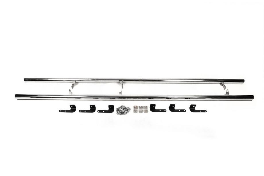 Renault Kangoo 2008–2020 Seitliche Rohre BB002 (2 Stk., Edelstahl) 70 mm, kurzer Radstand Foto 4