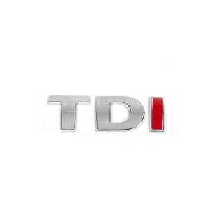 Schriftzug TDI (gerade Schrift) Foto 3