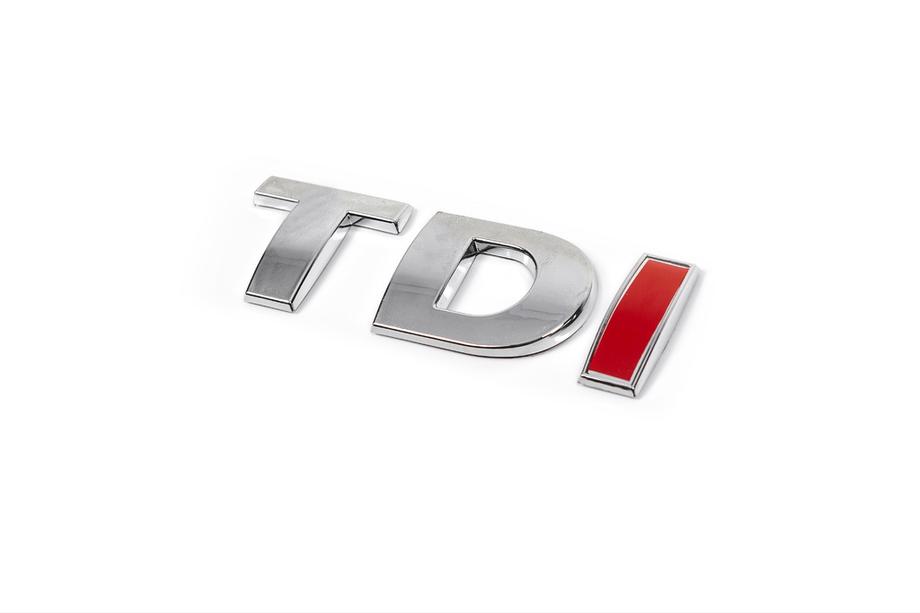 Volkswagen Crafter 2006-2016 Schriftzug TDI (gerade Schrift) Rotes I Foto 6