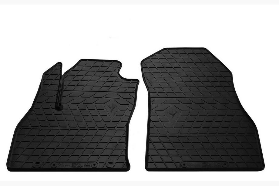 Fiat Fiorino/Qubo 2008-2024 Gummimatten (Stingray) 2 Stk, Premium - geruchsfreier Gummi Foto 2
