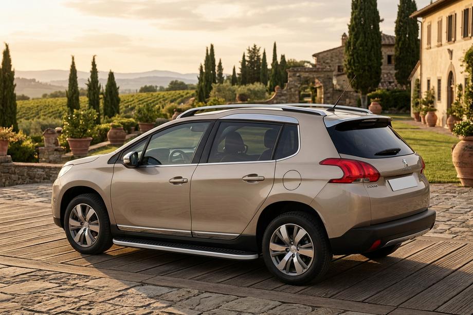 Peugeot 3008 2008-2016 Seitenschweller Tayga Grey (2 Stk., Aluminium) 2014-2016 Image