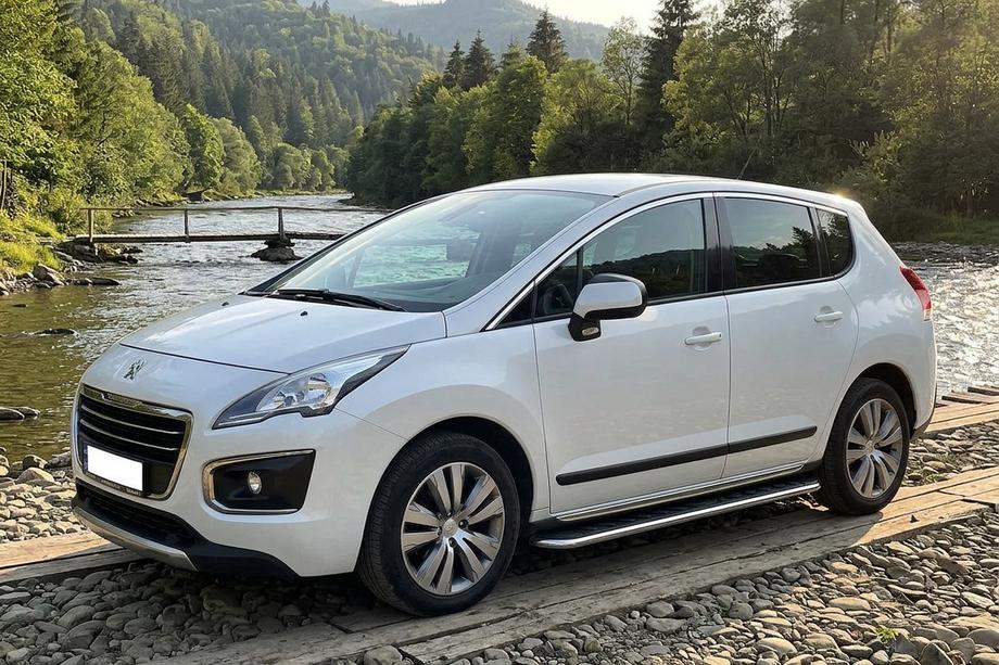Peugeot 3008 2008-2016 Trittbretter Maydos V1 (2 Stk., Aluminium & Edelstahl) 2014-2016 Image