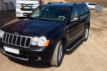 Jeep Grand Cherokee WK 2004-2010 Trittbretter Maydos V2 (2 Stk., Edelstahl) Foto 2