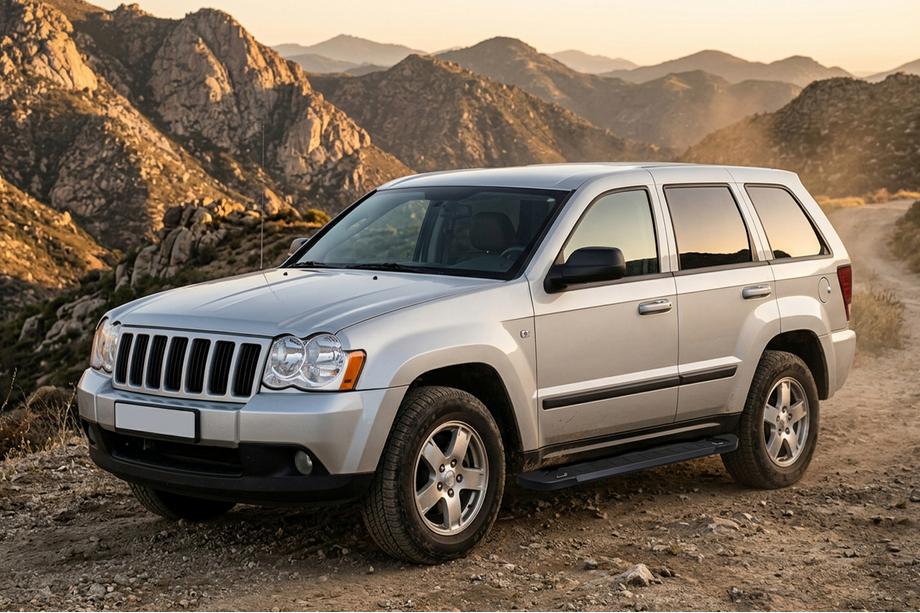 Jeep Grand Cherokee WK 2004-2010 Seitenschweller RedLine Black (2 Stk., Aluminium) Foto 1