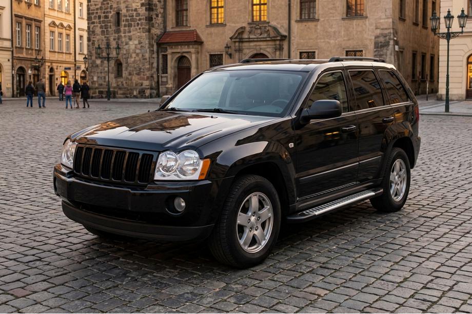 Jeep Grand Cherokee WK 2004-2010 Seitenschweller Line (2 Stk., Aluminium) Foto 1