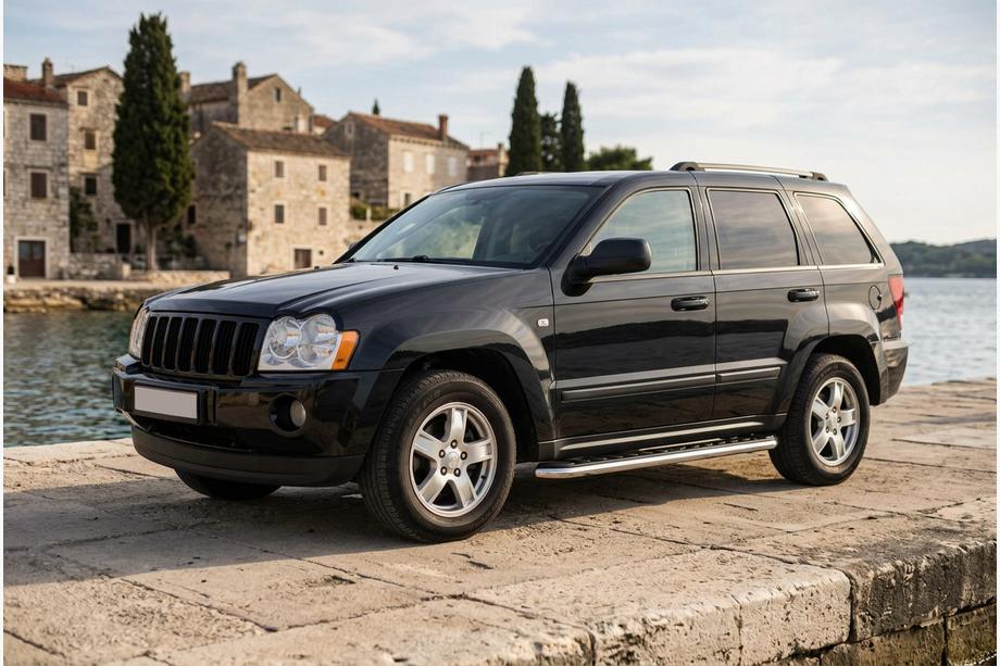Jeep Grand Cherokee WK 2004-2010 Trittbretter Maydos V1 (2 Stk., Aluminium & Edelstahl) Foto 1