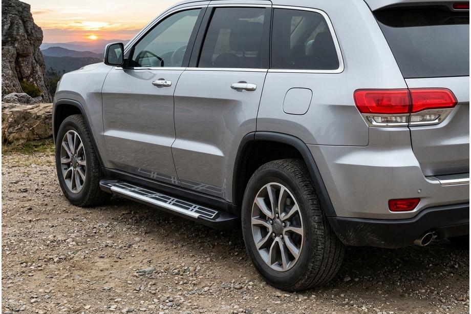 Jeep Grand Cherokee WK2 2010-2021 Seitenschweller Sunrise (2 Stk., Aluminium) Foto 1