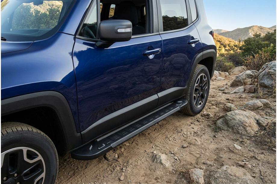 Jeep Renegade 2014- Seitenschweller RedLine Black (2 Stk., Aluminium) Image