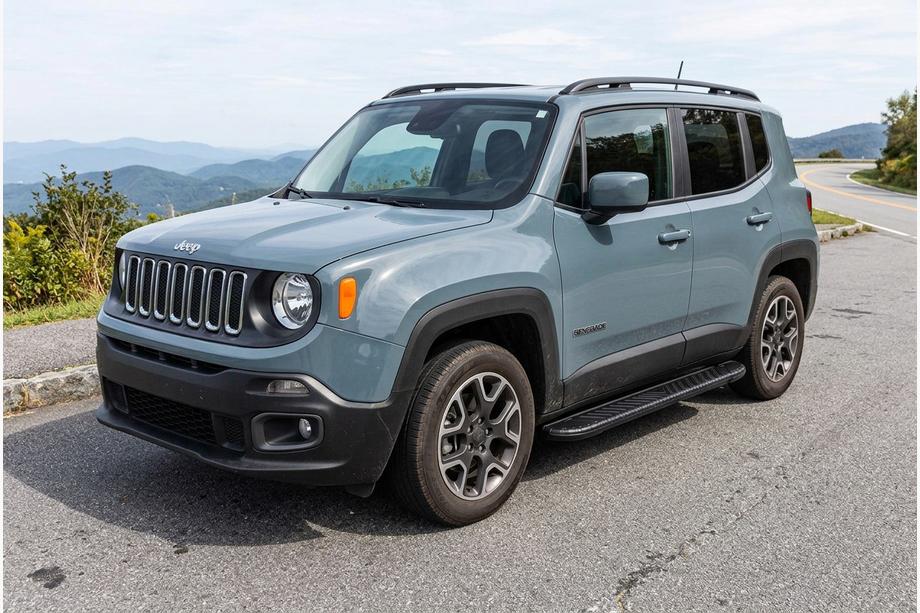 Jeep Renegade 2014- Seitenschweller Bosphorus Black (2 Stk., Aluminium) Image