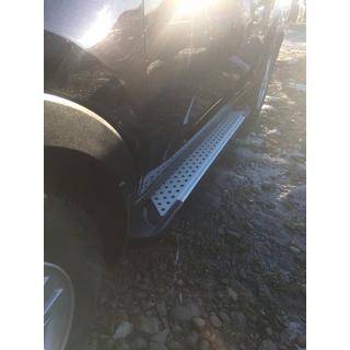 Trittbretter Allmond Grey (2 Stk., Alu) Kia Sportage 2010-2015 Foto 4