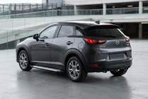 Mazda CX-3 2015- Trittbretter Allmond Grey (2 Stk., Aluminium) Foto 1