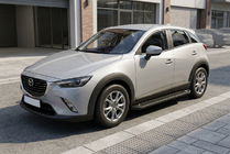 Mazda CX-3 2015- Trittbretter Allmond Black (2 Stk., Aluminium) Foto 1