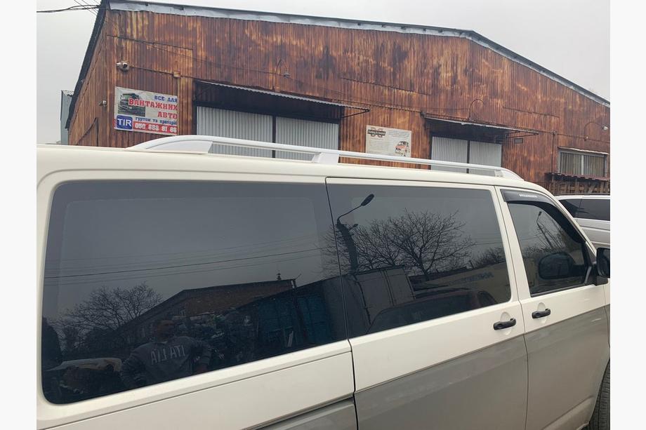 Volkswagen T5 Transporter 2003-2010 Dachreling Skyport (weiß) Langer Radstand Foto 12