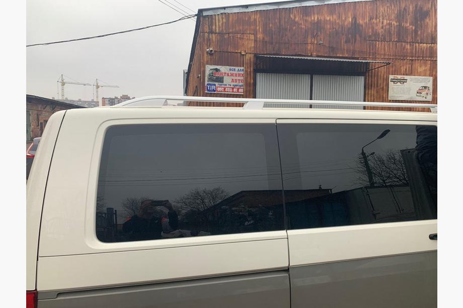 Volkswagen T5 Transporter 2003-2010 Dachreling Skyport (weiß) Langer Radstand Foto 15