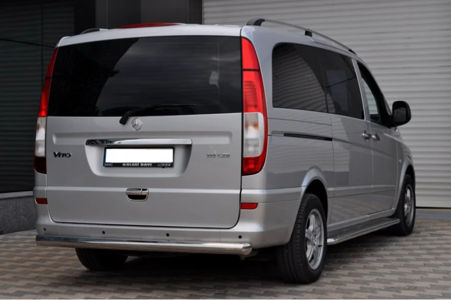 Mercedes Viano 2004-2014 Heckbügel AK002 (Edelstahl) Foto 7