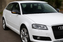 Audi A3 2003-2012 Spiegelabdeckungen 2008-2012 (2 Stk., Carbon) Foto 1