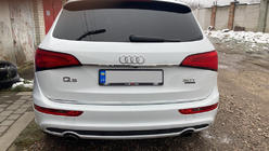 Audi Q5 2008-2017 Chromleiste über dem Kennzeichen (Edelstahl) Foto 2