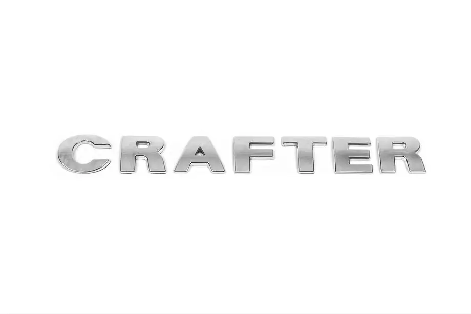 Volkswagen Crafter 2006-2016 Schriftzug Crafter (gerade Schrift) Image
