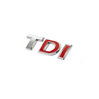 Schriftzug TDI (kursiv) Foto 3