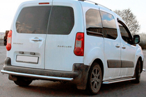 Citroen Berlingo 2008-2018 Heckschutz (Edelstahl) 60 mm Foto 4