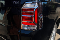 Volkswagen T6 2015-2024 Rückleuchten Abdeckungen Chrom (2 Stk., ABS) Foto 2