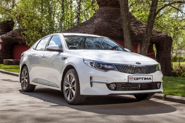 Übersicht des aktualisierten Modells Kia Optima