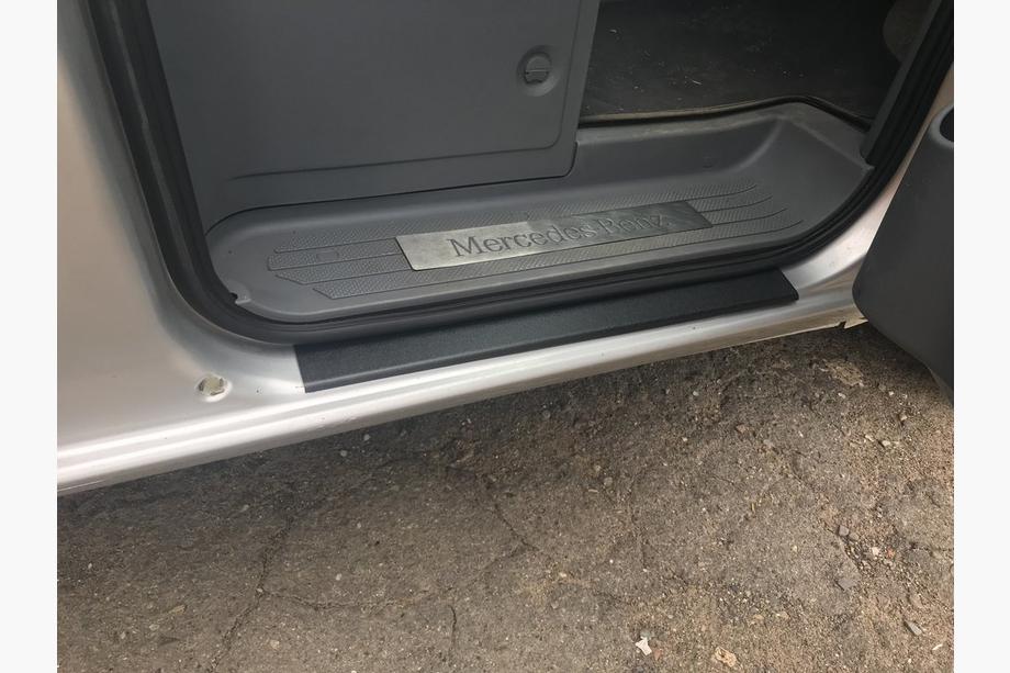 Mercedes Vito W639 2004-2014 Einstiegsleisten DDU matt (2Stk, Kunststoff) Foto 3