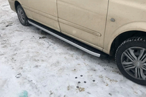 Mercedes Vito W639 2004-2014 Seitenschweller Fullmond (2 Stk., Alu) Lang (ExtraLong) Foto 6