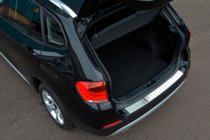 BMW X1 E84 2009-2015 Heckstoßstangenschutz OmsaLine Edelstahl Foto 1