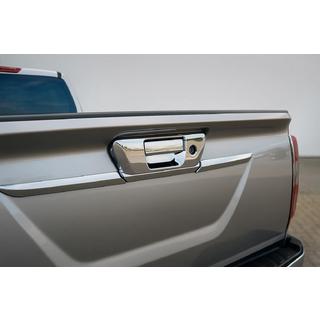 Abdeckung für hinteren Türgriff (ohne Kamera, Edelstahl) Nissan Navara/NP300 2016- Foto 1