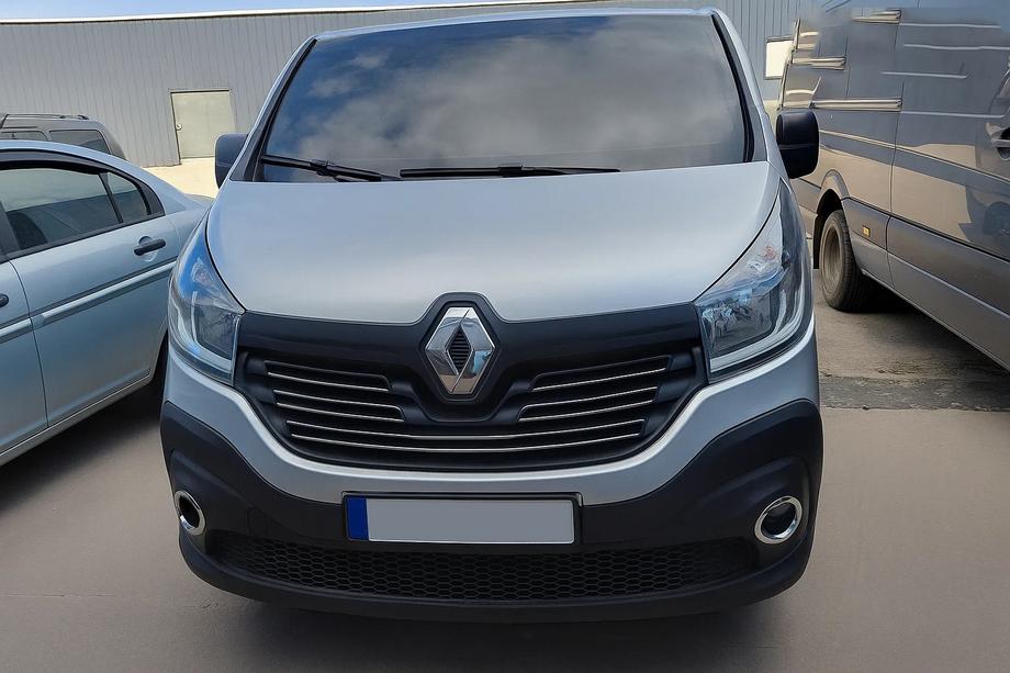 Renault Trafic 2015- Zierleisten Nebelscheinwerfer (2 Stk, Edelstahl) Carmos - Türkischer Edelstahl Image