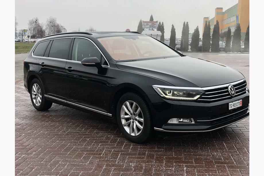 Volkswagen Passat B8 2015-2023 Edelstahl Abdeckung für vordere Stoßstange (2015-2018, 3 Stk) OmsaLine - Italienischer Edelstahl Foto 5