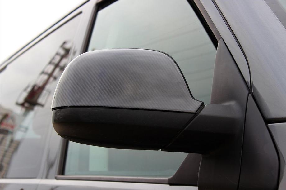Volkswagen T6 2015-2024 Spiegelabdeckungen (2 Stk., Carbon) Foto 5
