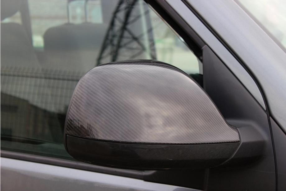 Volkswagen T6 2015-2024 Spiegelabdeckungen (2 Stk., Carbon) Foto 7
