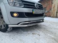 Volkswagen Amarok 2010-2022 Frontbügel Doppel Vegas 2010-2016 Edelstahl Foto 7