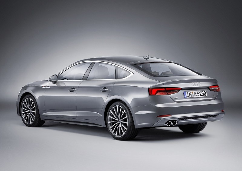 Übersicht der Audi A5 Sportback letzten Generation