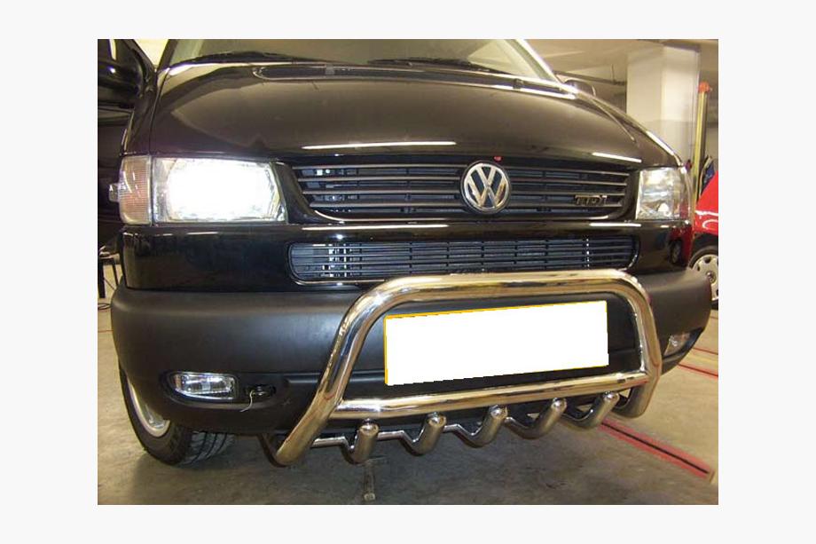 Volkswagen T4 Transporter 1990-2003 Frontbügel WT003 60mm Edelstahl 60mm, ohne Schriftzug Foto 10