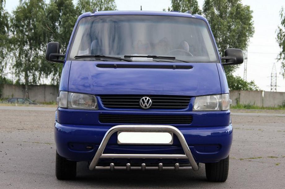 Volkswagen T4 Transporter 1990-2003 Frontbügel WT003 60mm Edelstahl 60mm, ohne Schriftzug Foto 2